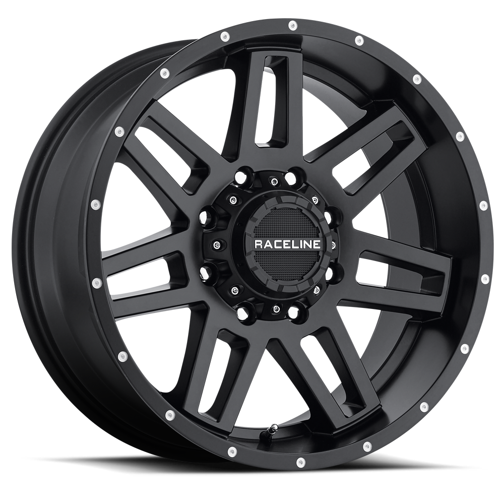 Raceline Wheels Injector 17X8.5 +18 Black