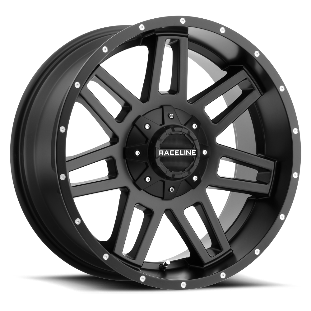 Raceline Wheels Injector 16X8 +0 Black