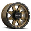 Raceline Wheels Defender 17X9 -12 Bronze