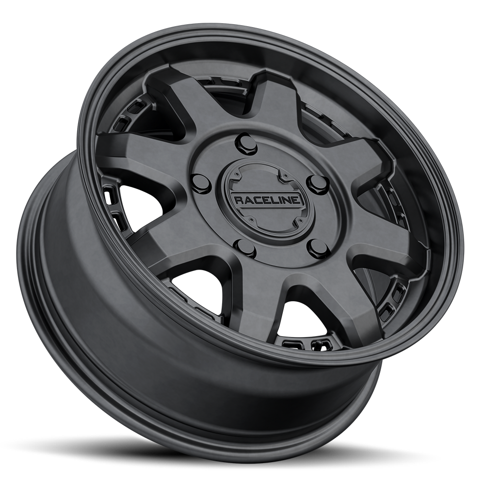Raceline Wheels Scout Van 17X7.5 +0 Satin Black