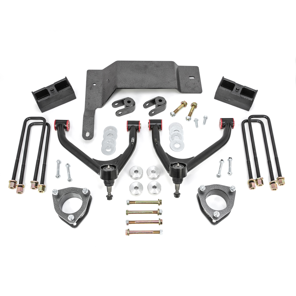 Rugged 4" Lift Kit-GM 1500 2014-2018 Alumarm