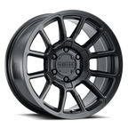 Raceline Wheels Gauge 17X8.5 +0 Satin Black