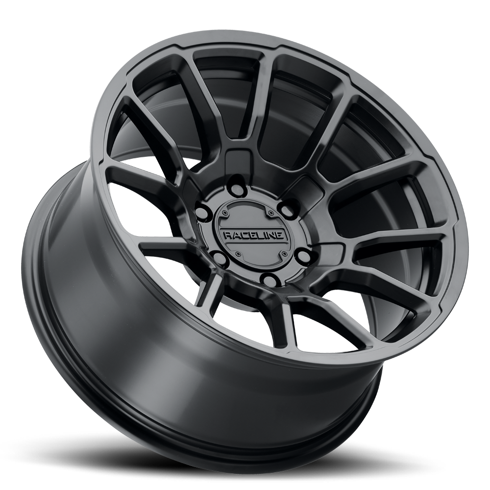 Raceline Wheels Gauge 18X9 +18 Satin Black