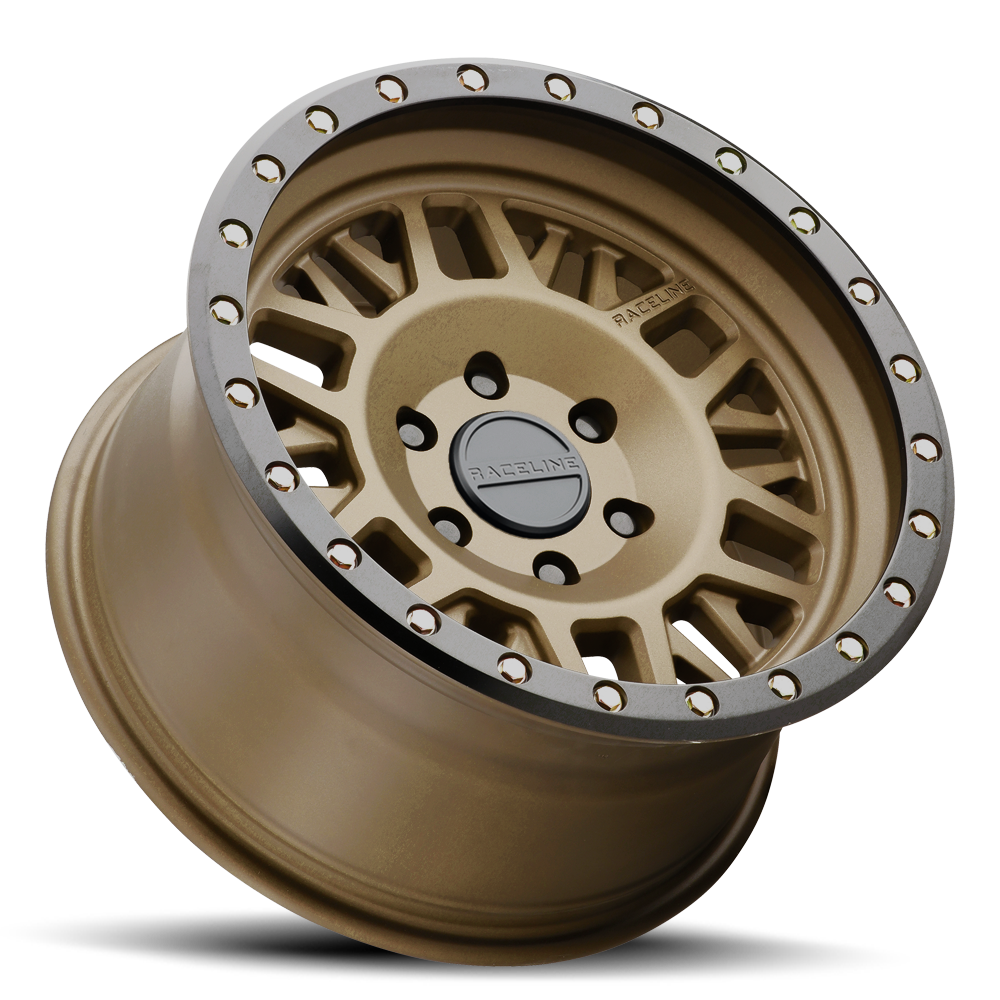 Raceline Wheels Ryno 17X9 -12 Bronze