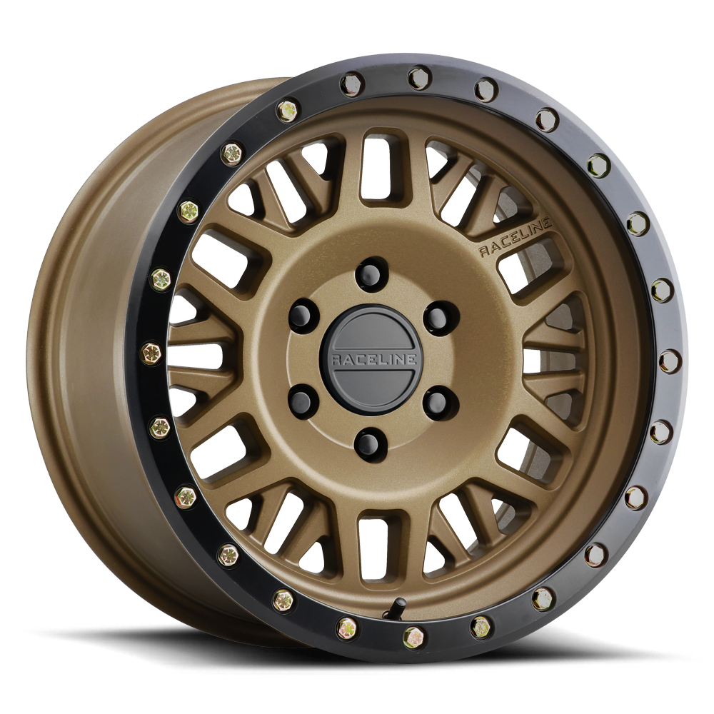 Raceline Wheels Ryno 17X9 -12 Bronze