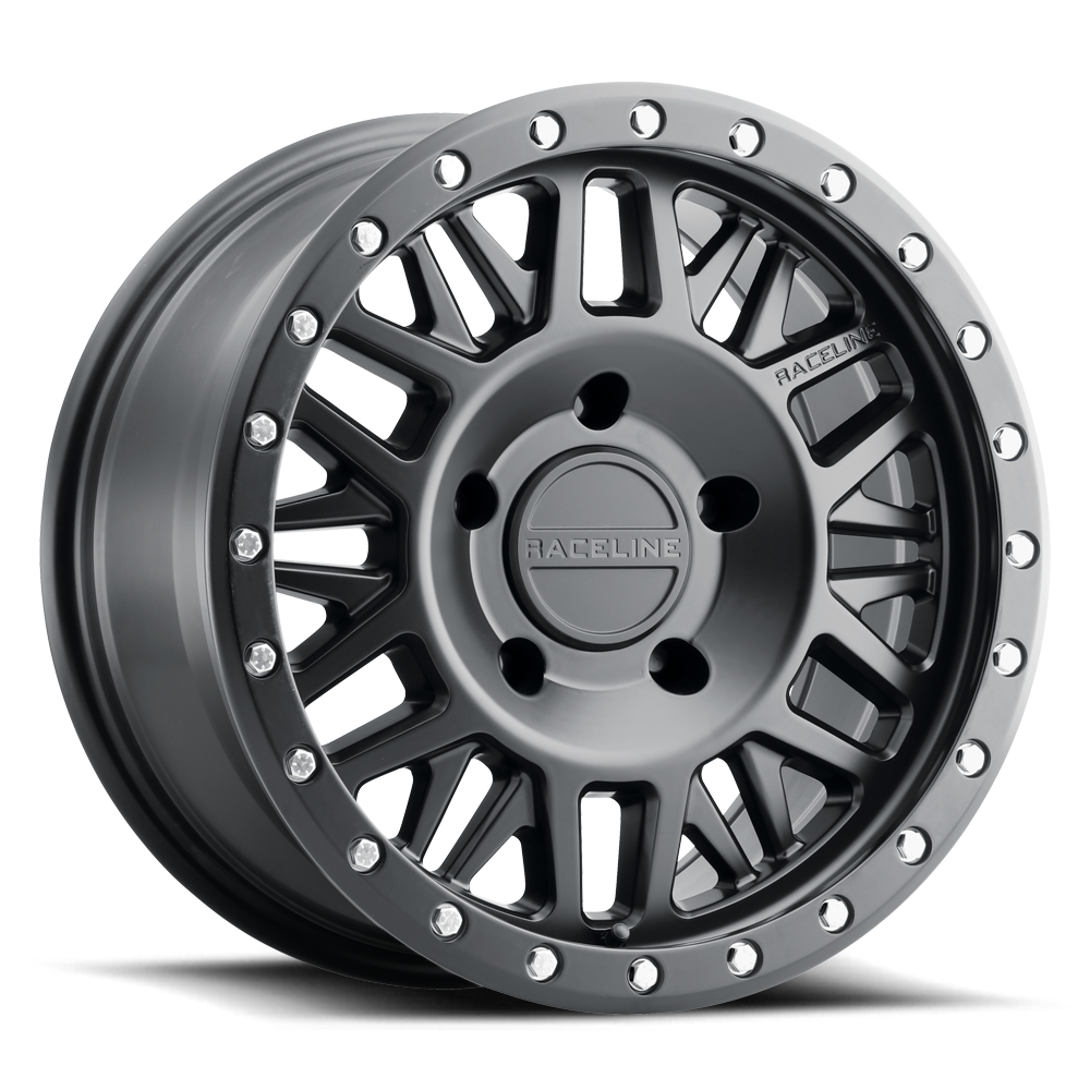 Raceline Wheels Ryno 17X8.5 +0 Satin Black