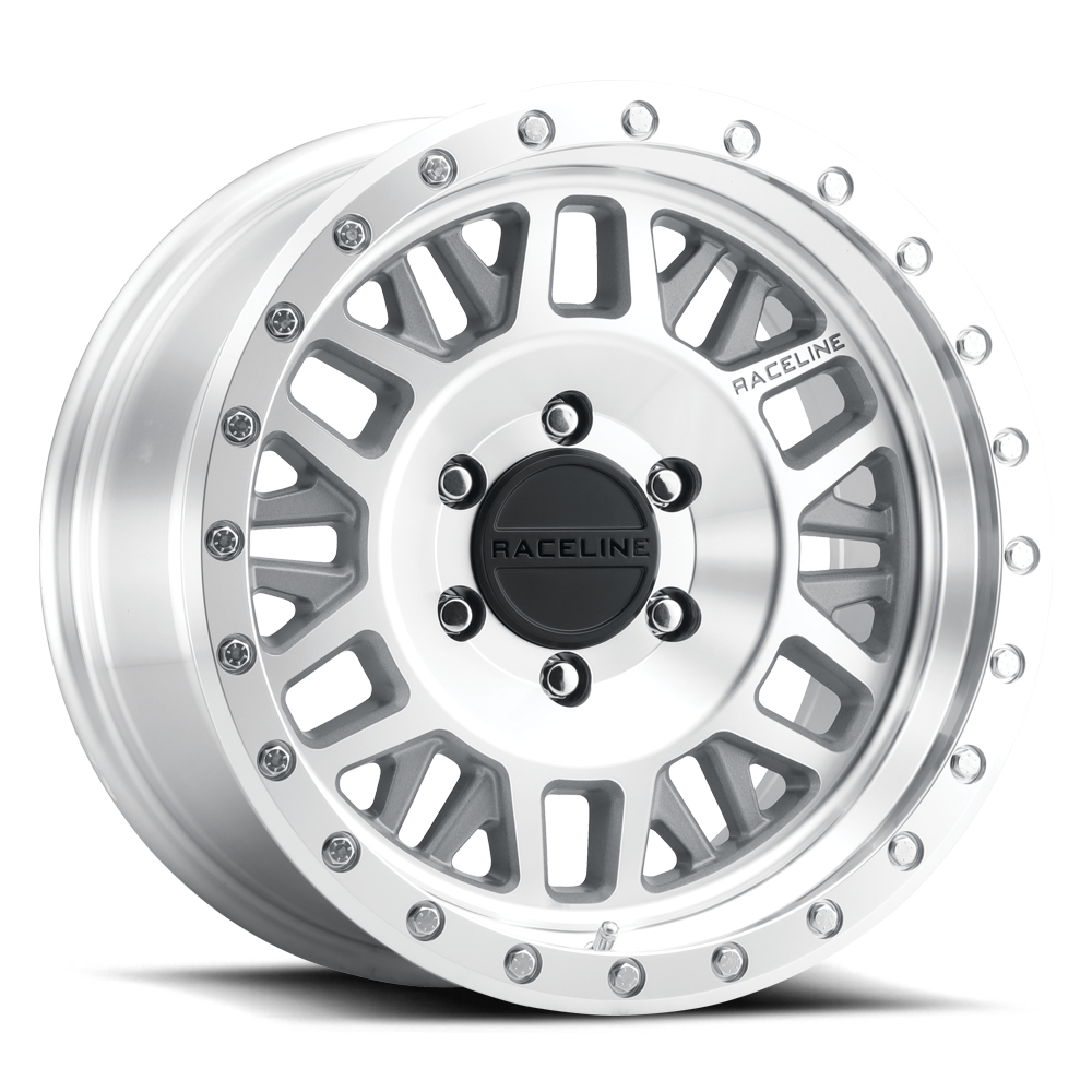Raceline Wheels Ryno 17X8.5 +0 Machined