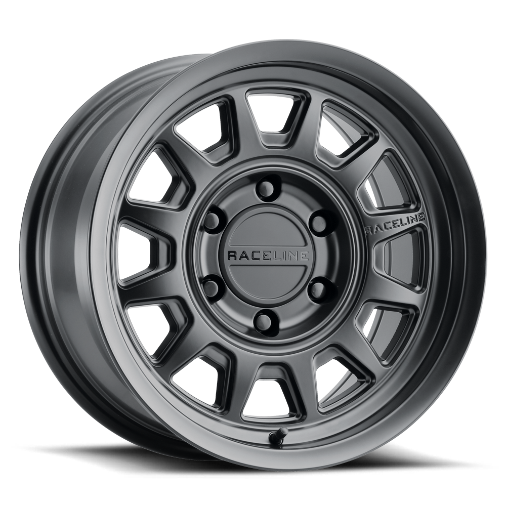 Raceline Wheels Aero Hd 17X9 -12 Satin Black