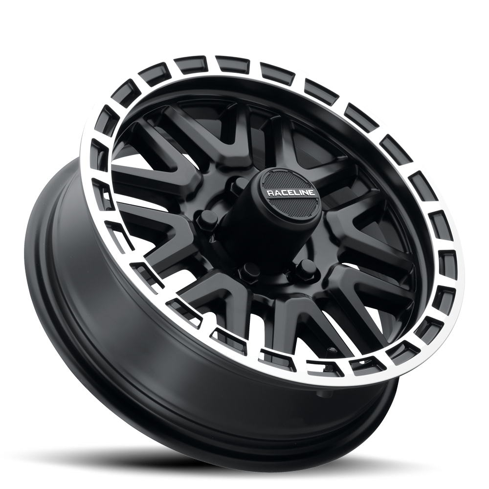 Raceline Wheels Krank Tr 16X6 +0 Black Machined