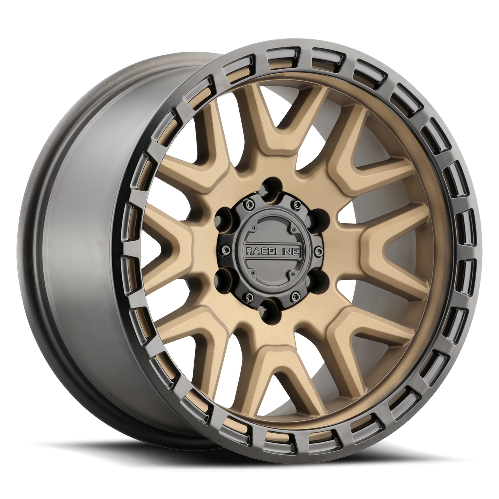 Raceline Wheels Krank 16X8 +0 Bronze