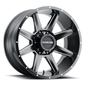 Raceline Wheels Stryker 22X10 -19 Satin Black Milled