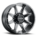 Raceline Wheels Stryker 22X12 -44 Satin Black Milled