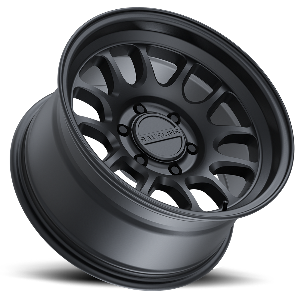 Raceline Wheels Rogue 17X8.5 +35 Satin Black