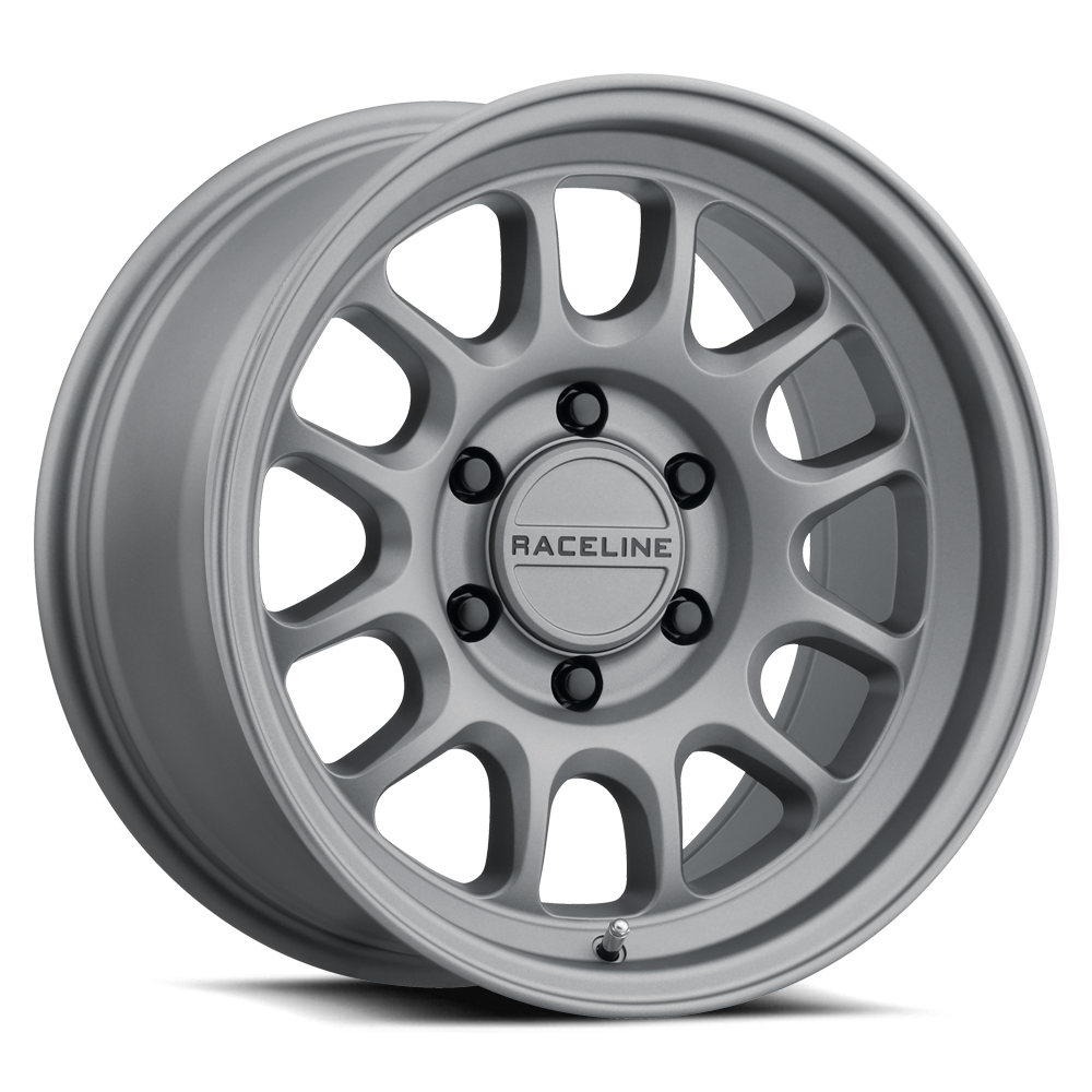 Raceline Wheels Rogue 17X8.5 +35 Titanium
