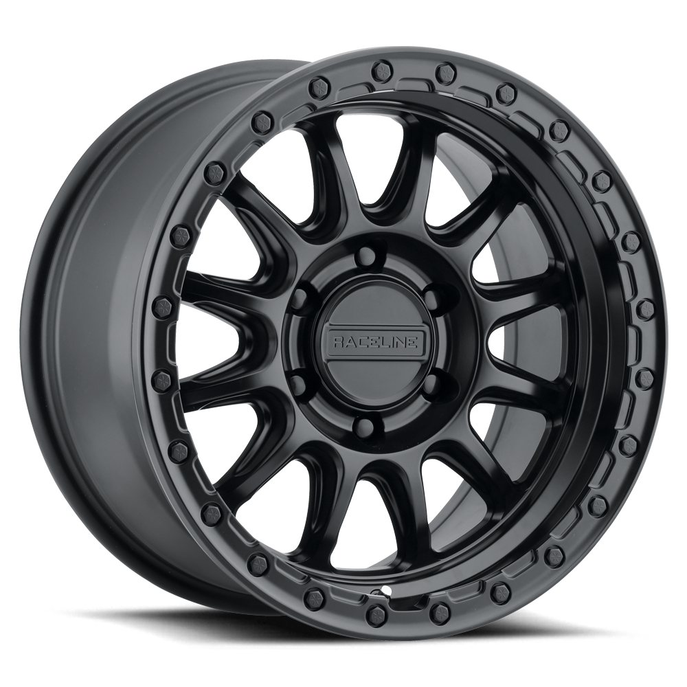 Raceline Wheels Alpha 17X8.5 +35 Satin Black