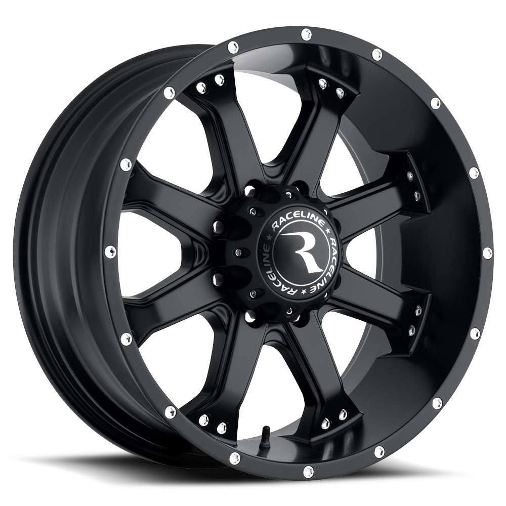 Raceline Wheels Assault 16X8 +0 Black