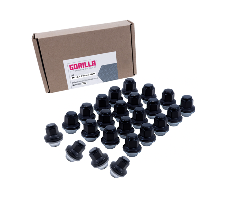 Oe Mag 21Mm Hex 12-1.50-Ss Blk-24Qty