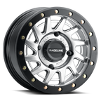 Raceline Wheels Squad Hyper 15X7 +10 Silver