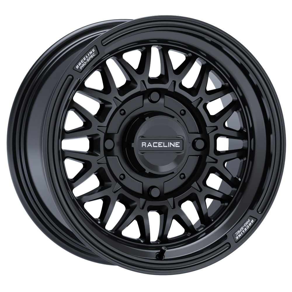 Raceline Wheels Omega 15X7 +10 Gloss Black
