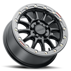 Raceline Wheels Alpha Black W/ 15X7 +25 Gunmetal