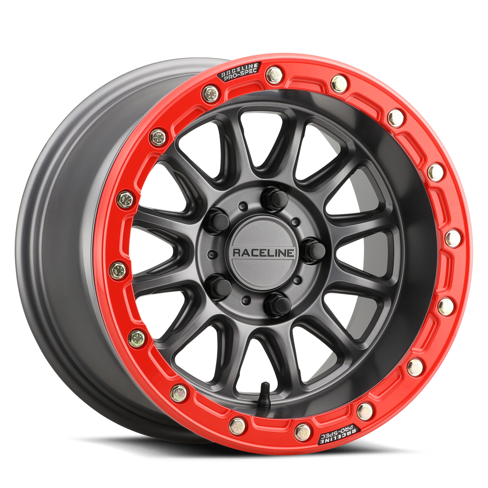 Raceline Wheels Alpha 15X7 +25 Gunmetal