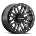 Raceline Wheels Bl Ryno Gun Metal W/ 15X7 +0 Black