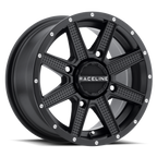 Raceline Wheels Hostage 14X7 +5 Black