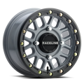 Raceline Wheels Podium Stealth 15X6 +40 Grey