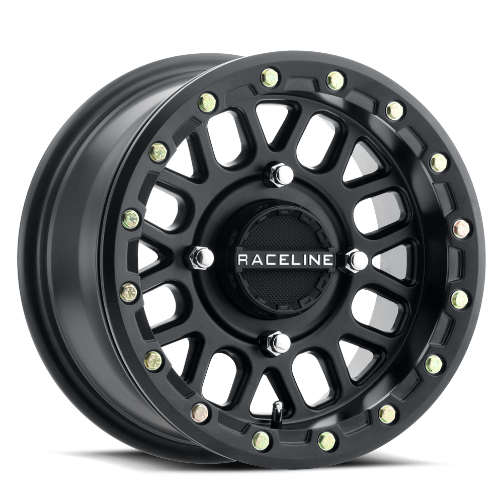 Raceline Wheels Podium 14X7 +10 Black