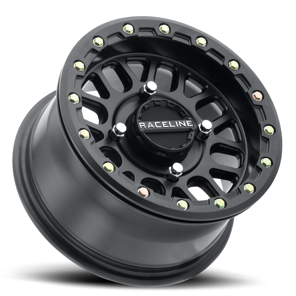 Raceline Wheels Podium 14X7 +10 Black