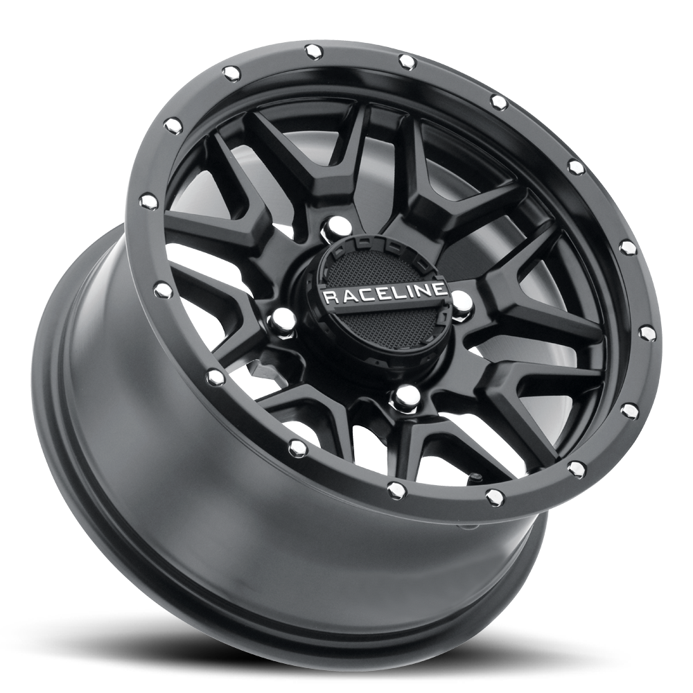 Raceline Wheels Krank 15X7 +10 Black