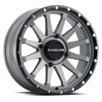 Raceline Wheels Trophy Stealth 15X7 +10 Grey
