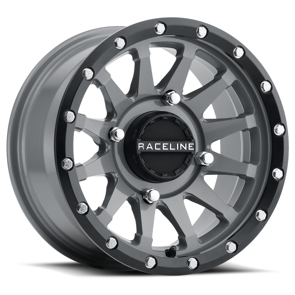 Raceline Wheels Trophy Stealth 14X7 +10 Grey