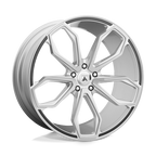 Asanti Black Abl-19 Athena 20X10 +40 Brushed Silver
