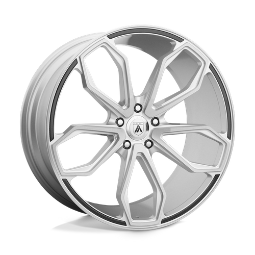 Asanti Black Abl-19 Athena 20X10 +40 Brushed Silver