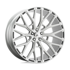 Asanti Black Abl-21 Leo 20X10.5 +27 Brushed Silver