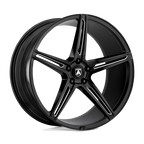 Asanti Black Abl-22 Alpha 5 20X9 +35 Gloss Black Milled