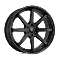 Asanti Black Abl-32 Kaiser 22X9.5 +30 Satin Black W/ Gloss Black Lip
