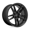 Asanti Black Abl-33 Reign 20X9 +35 Satin Black