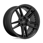 Asanti Black Abl-33 Reign 20X10.5 +20 Satin Black