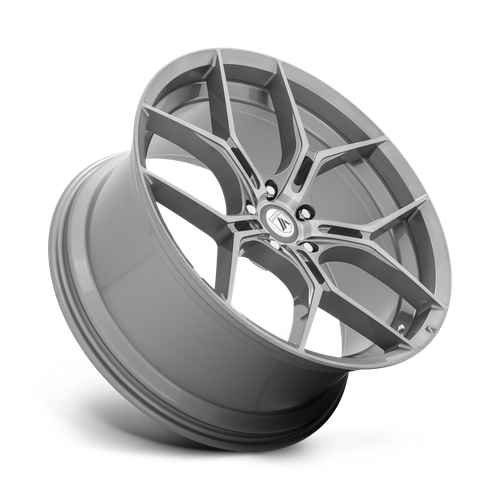 Asanti Black Abl-37 Monarch 20X10.5 +40 Titanium Brushed