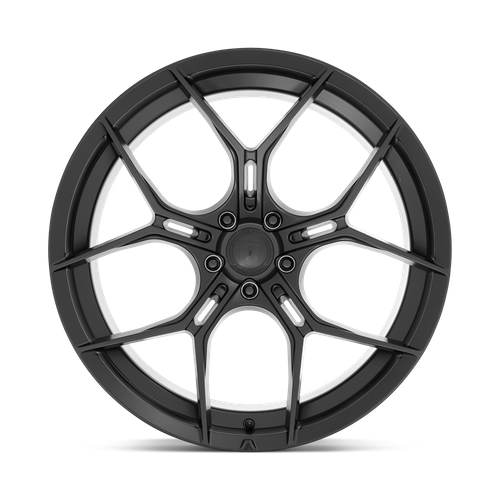 Asanti Black Abl-37 Monarch 20X9 +25 Satin Black