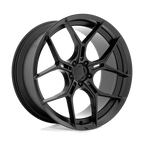 Asanti Black Abl-37 Monarch 20X9 +38 Satin Black