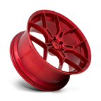 Asanti Black Abl-37 Monarch 22X10.5 +40 Candy Red