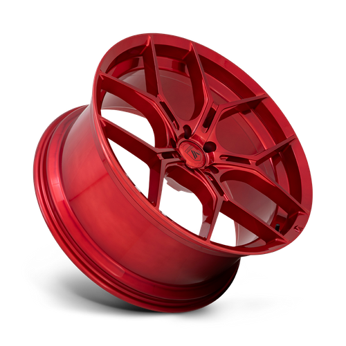 Asanti Black Abl-37 Monarch 20X9 +38 Candy Red