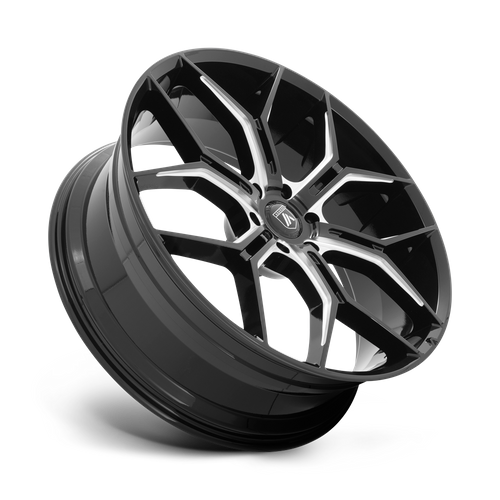 Asanti Black Abl-38 Monarch Truck 26X10 +35 Gloss Black Milled
