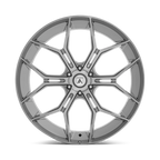 Asanti Black Abl-38 Monarch Truck 26X10 +20 Titanium Brushed