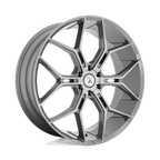 Asanti Black Abl-38 Monarch Truck 22X9.5 +20 Titanium Brushed
