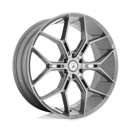 Asanti Black Abl-38 Monarch Truck 26X10 +35 Titanium Brushed