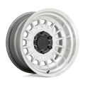 Black Rhino Hard Alloys ALISO 16X8 +-10 GLOSS SILVER W/ MIRROR CUT FACE & LIP